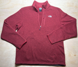 The North Face 1/4 Zip Jacket Fleece Tweed Shirt Pullover Hiking Ski Cam... - $32.87