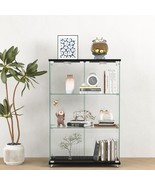 Modern Glass Display Cabinet with LED Lights Quick Assembly Antique Style  - $5,999.30 MXN