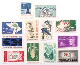 1963 United States Commemorative Stamp Year Set - £27.96 GBP