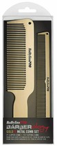 Babyliss PRO Metal Comb Set Barberology GOLDFX Clipper &amp; Cutting Comb Gold Color - £34.95 GBP