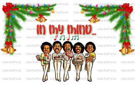 In My Mind Temptations Christmas Edible Cake Topper Decoration - £9.75 GBP