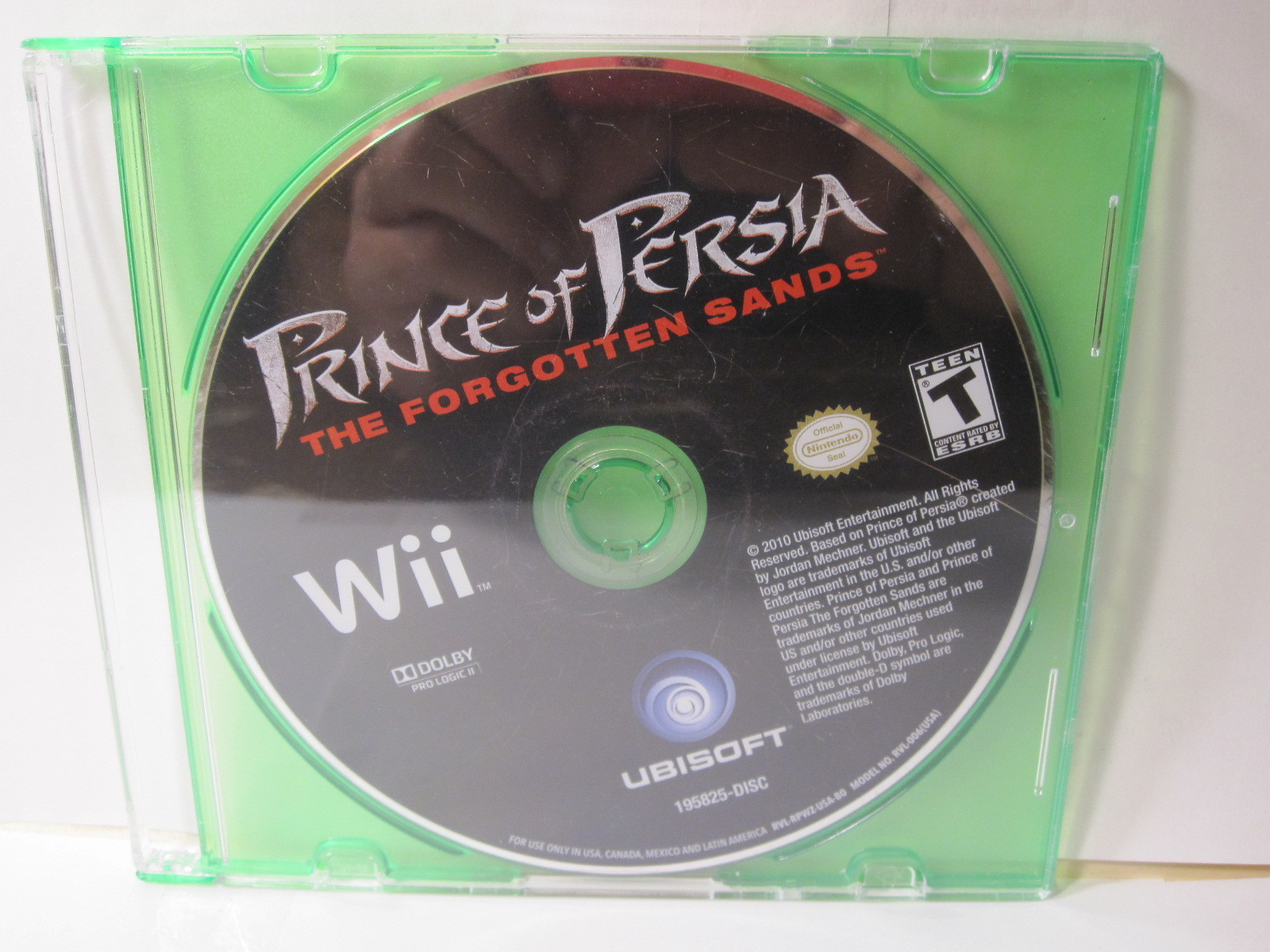 Primary image for Nintendo Wii video Game: Prince of Persia- The Forgotten Sands