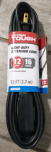 Hyper Tough 12 Feet 16 AWG Light Duty Indoor Extension Cord - €4,21 EUR