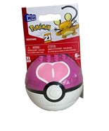 Mega Pokémon Dedenne 21 Building Set With Pokéball 31 Pieces Ages 6+ - $17.95