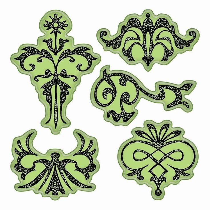 Inkadinkado Stamping Gear 4"X4" Ornament Designs - 6532001 - $3.95