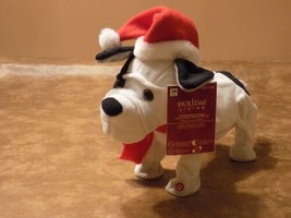 Gemmy Christmas Animated Plush Dog Sings Best Day of My Life American Au... - $29.70