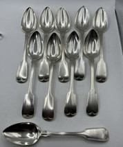Antique American Coin Silver Teaspoon, Bailey &amp; Kitchen by Taylor &amp; Lawrie 1833 - £435.24 GBP