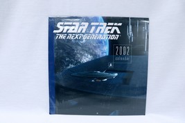 VINTAGE SEALED 2002 Star Trek Next Generation Calendar  - $19.79