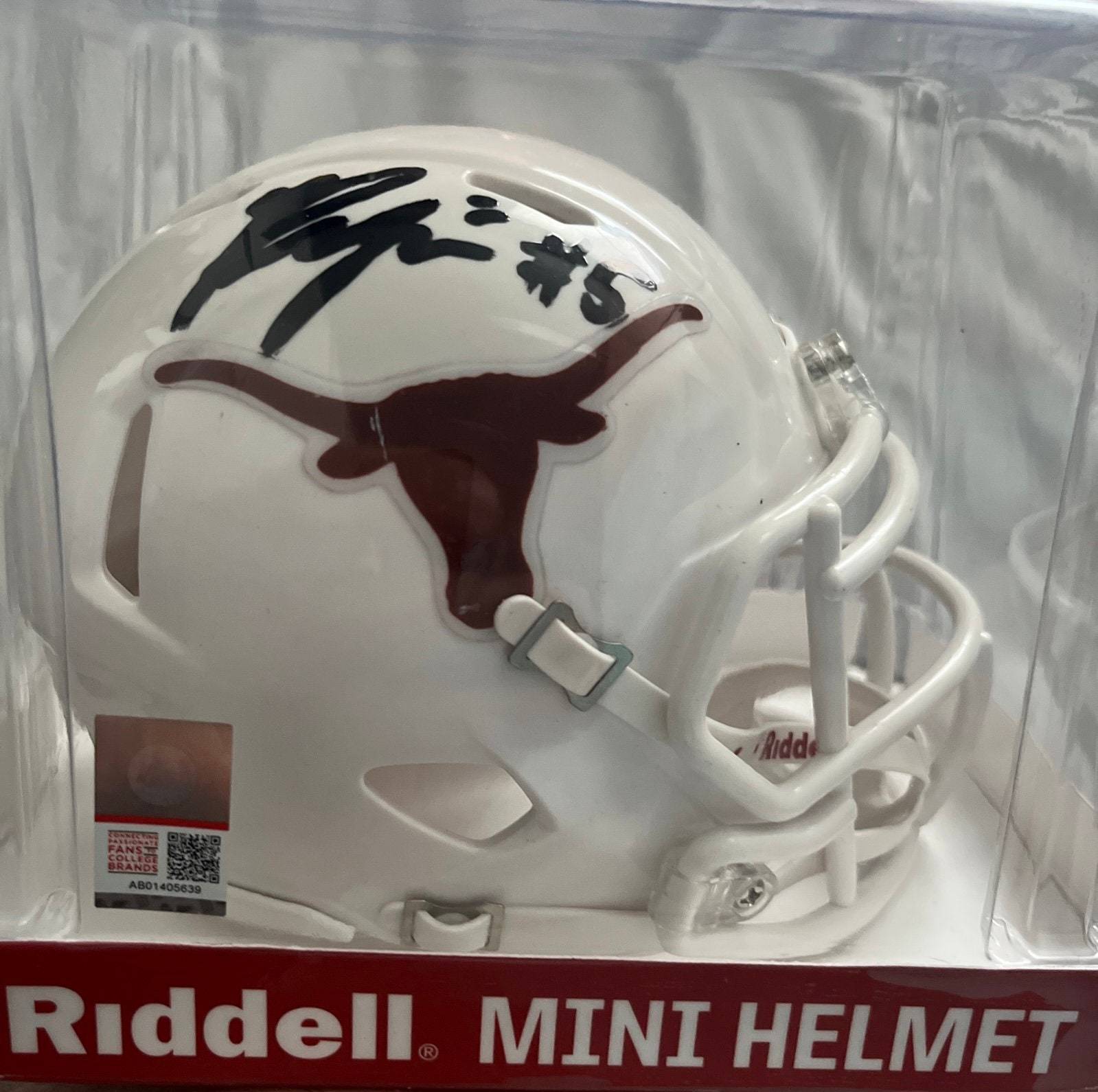 Bijan Robinson Signed Football Proof COA Autographed Atlanta Falcons Texas Longhorns Bijan Robinson Signed Football Proof COA Autographed Atlanta Falcons Texas Longhorns