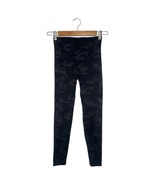 Spanx Leggings Womens S Look At Me Now Camouflage Pull On Pants Gray Black - $31.12 CAD