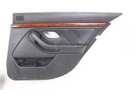 BMW E39 5-Series Black Passengers Right Rear Door Panel Trim Card 1996-2003 OEM - $123.75