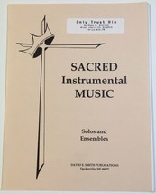 Sacred Instrumental Sheet Music ~ Only Trust Him ~ David E. Smith ~ Brass Choir - £10.16 GBP