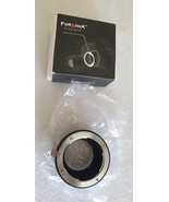 Fotodiox Lens Mount Adapter Nikon to FX Mirrorless Camera Body - Black - $14.95