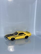 2014 Hot Wheels #242  '71 Dodge Challenger HW Workshop Yellow Loose MINT - $7.42