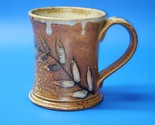 Handmade And SIGNED Studio Pottery Drip Glazed Stoneware Ceramic Coffee ... - $37.29