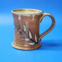 Handmade And SIGNED Studio Pottery Drip Glazed Stoneware Ceramic Coffee Mug Cup - £29.80 GBP