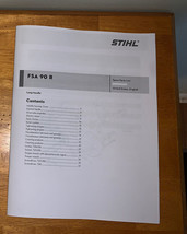 FSA 90 FSA90 90R Battery Trimmer Parts Diagram List Manual - $13.61