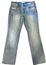 Levis 505 Womens 32x29 Straight Leg Light Wash Pocket Denim Blue Jeans Vintage - £14.16 GBP