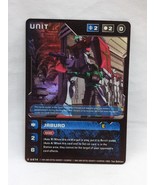 Foil Rare Jaburo Gundam War CCG Card U-E14 - $373.87 MXN
