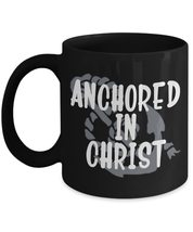 Anchored In Christ Mug Christian Gift Religious Gifts For Grandpa Men Him Her Ch - £13.54 GBP+