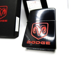 Dodge Logo Engraved Zippo 2007 MIB Rare - £101.43 GBP