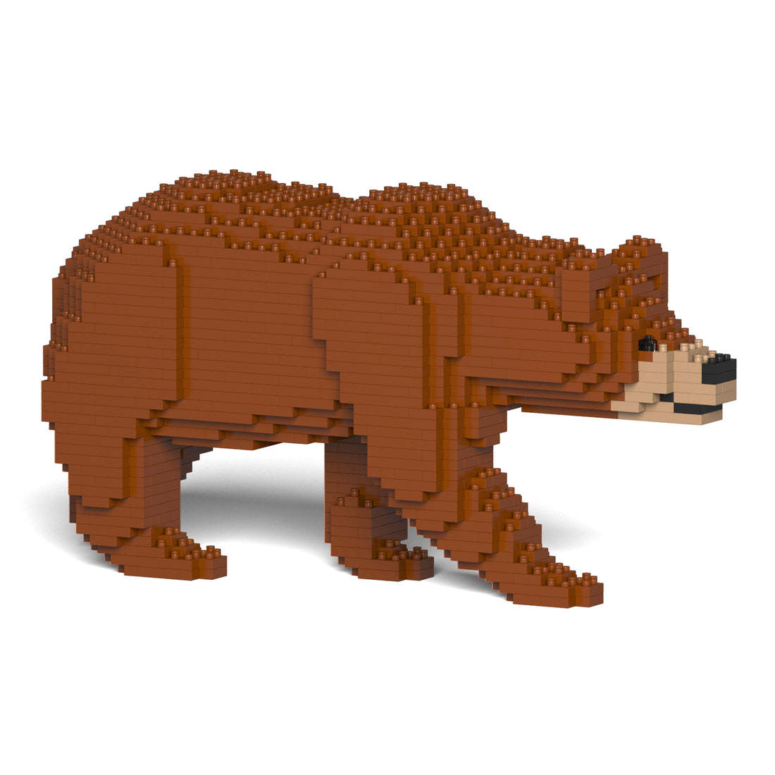 Brown Bear Sculptures (JEKCA Lego Brick) DIY Kit Item image 3