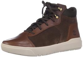 Timberland Men&#39;s Seneca Bay Sneaker Boot, Dark Brown Full Grain, 11.5 - $115.32+