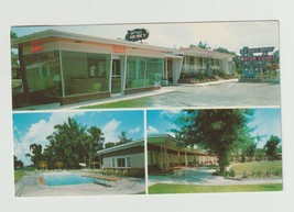 Postcard GA Georgia Savannah Old South Manor Motor Court Restaurant 1961 Used - $3.96