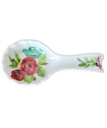 Pioneer Woman ~ CLARA ~ White w/Floral Design ~ 8.75&quot; ~ Melamine ~ Spoon... - $35.19 CAD