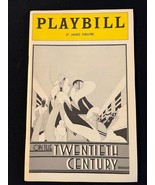 ON THE 20th CENTURY Playbill JOHN CULLUM / IMOGENE COCA  / JUDY KAYE Jun... - $16.34 CAD