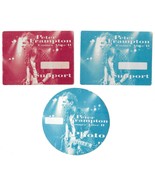 3 PETER FRAMPTON 1995 Comes Alive II Concert Tour Satin PASS Lot SUPPORT... - $19.79