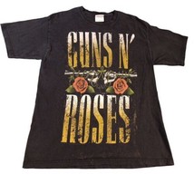 Guns N&#39; Roses Women&#39;s Black 2 Sided Band T-Shirt 100% Cotton Sz M Classi... - £13.13 GBP