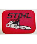 Stihl Chainsaw~Embroidered Patch~3 7/8" x 2 7/8"~Iron or Sew On~FREE US Mail - $4.85