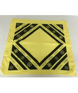 vintage snow print scarf bandana neck scarve head covering unisex Jean G... - $27.01 CAD