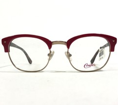 Candies CA0140 066 Eyeglasses Frames Red Tortoise Gold Round Full Rim 48-20-135 - £25.57 GBP