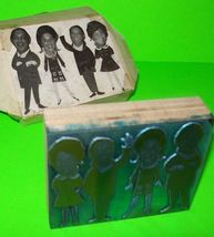 Vintage Metal Wood Printers Stamp Plate Gordens Alley ? Atlantic City Ne... - $28.34