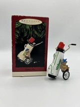 Hallmark Keepsake Ornament 1995 Golf Bag Christmas  Ornament &quot;Gopher Fun&quot; EUC - £7.48 GBP