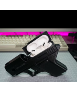 Creative design of 3D printed handgun modeling Airpods pro case - £31.45 GBP