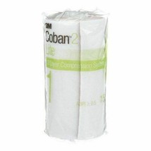Coban 2 Lite Compression Layer Bandage 7.5cm x 3.5M X 1 Singe Roll - $9.26