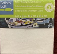 Artist&#39;s Loft Gallary Wrapped Canvas 5 in x 5 In - $12.75