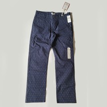DOCKERS Men Chino Pants Size 32x30 Blue Slim Tapered 3% Elastane 97% Cotton  NWT - £32.39 GBP