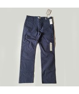 DOCKERS Men Chino Pants Size 32x30 Blue Slim Tapered 3% Elastane 97% Cot... - £32.39 GBP