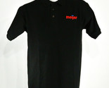 MEIJER Supercenter Store Employee Uniform Polo Shirt Black Size L Large NEW - $25.49