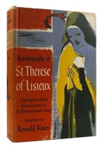 Ronald Knox Autobiography Of St. Therese Of Lisieux 1st Edition 1st Printing - $84.95