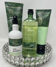 Bath and Body Works Zen Garden Aromatherapy Wash | Mist | Cream | Gel 4-Pc Set - £49.46 GBP