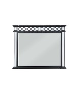 Varian II 52&quot;x42&quot; Mirror, Mirrored, Black &amp; Sliver Finish - €371,54 EUR
