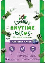 Greenies Anytime Bites Bite-Size Dog Dental Treats Blueberry 1ea/10.3 oz - £27.03 GBP