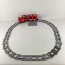 Lego Duplo Train 10874 Push Pull Motorized Train Engine Car Track Lot Te... - $97.96