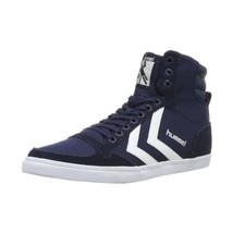 Hummel Slimmer Stadil Canvasgh, Unisex Adults&#39; Hi-Top Sneakers, Blue (Dr... - £113.84 GBP