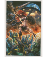 Mars Attacks Red Sonja #1 Alan Quah Exc Virgin Retailer Variant Cover Art - $489.84 MXN